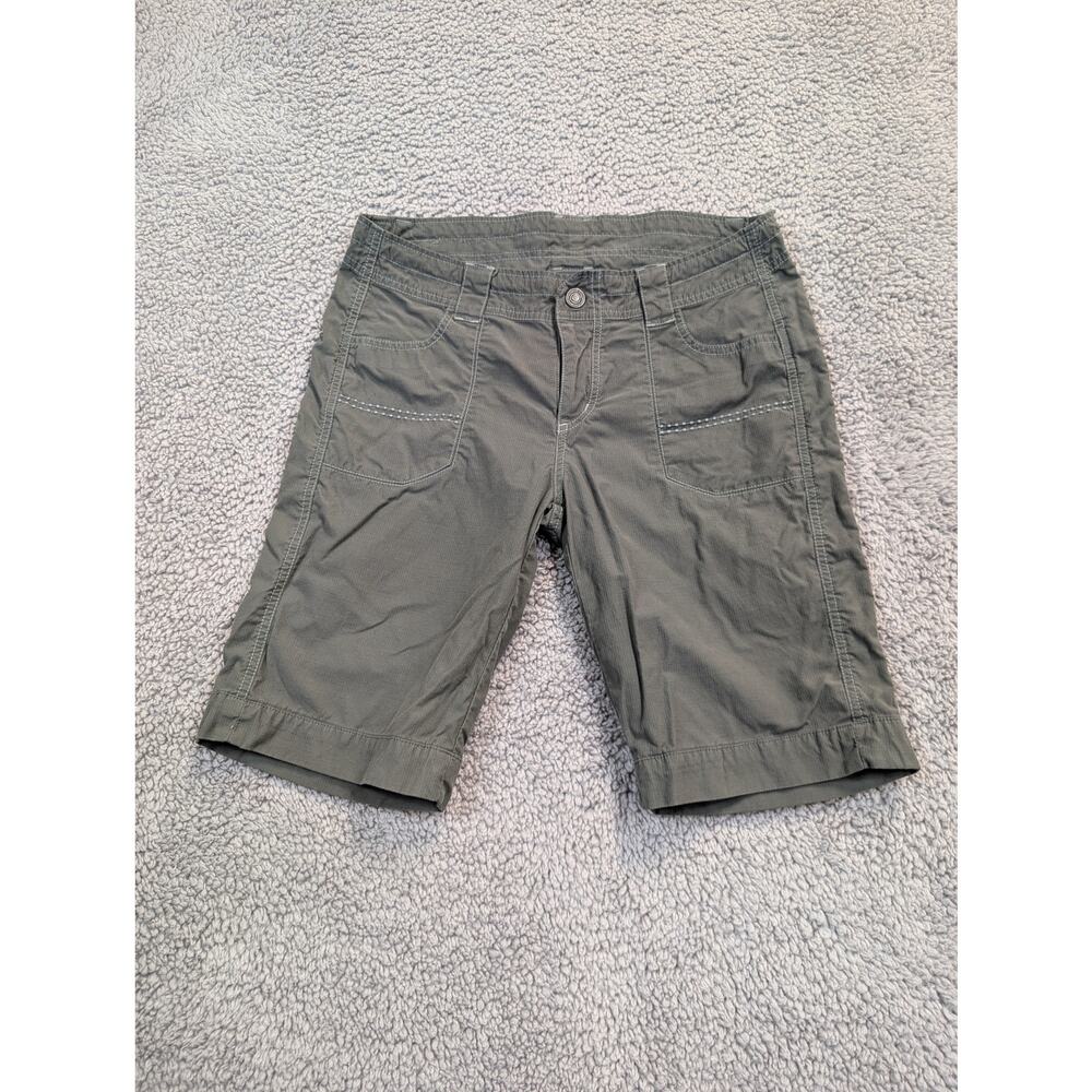 Kuhl Shorts Women's Size 8 Olive Hiking Shorts (0588)